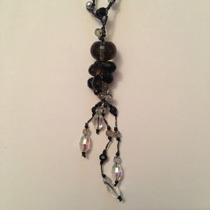 Crystal Lavaliere Necklace